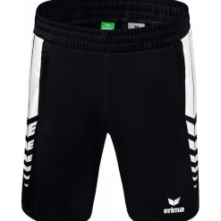 Erima Kinder Training Shorts Six Wings schwarz-weiß