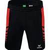 Erima Kinder Training Shorts Six Wings schwarz-rot