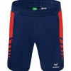 Erima Kinder Training Shorts Six Wings blau-rot