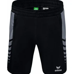 Erima Kinder Training Shorts Six Wings schwarz-grau