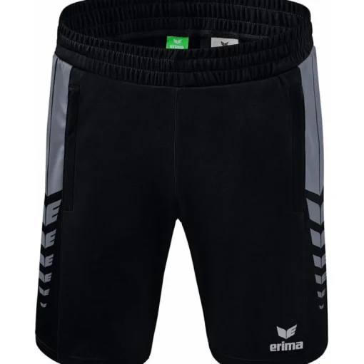 Erima Kinder Training Shorts Six Wings schwarz-grau