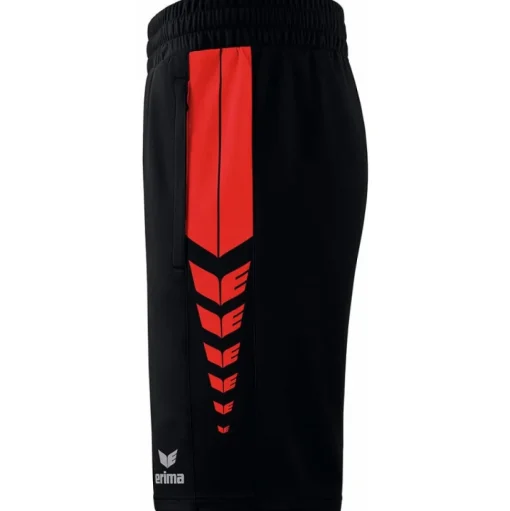 Erima Kinder Training Shorts Six Wings schwarz-rot