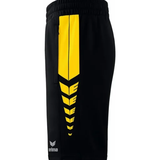 Erima Kinder Training Shorts Six Wings schwarz-gelb