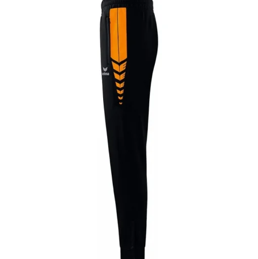 Erima Kinder Trainingshose Six Wings schwarz-orange
