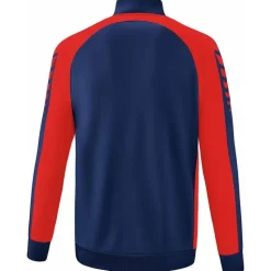 Erima Kinder Trainingsjacke Six Wings blau-rot