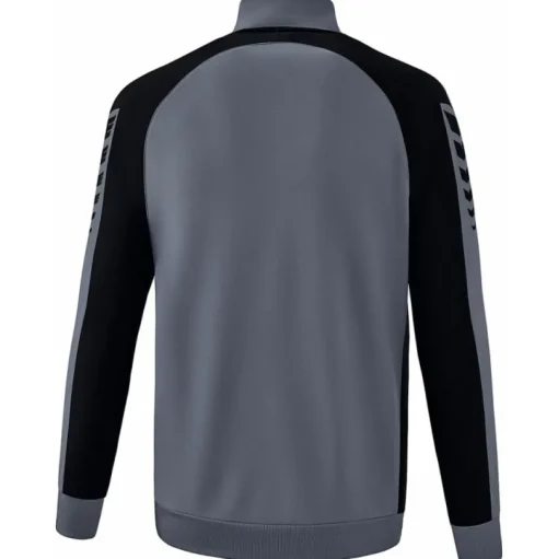 Erima Kinder Trainingsjacke Six Wings grau-schwarz