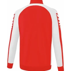 Erima Kinder Trainingsjacke Six Wings rot-weiß