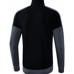 Erima Kinder Trainingsjacke Squad schwarz-grau