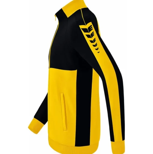 Erima Kinder Trainingsjacke Six Wings gelb-schwarz