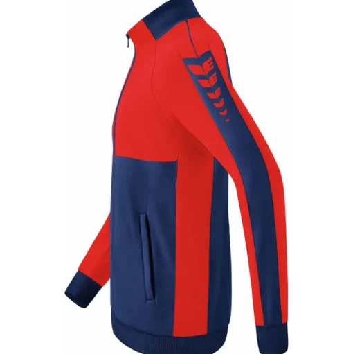 Erima Kinder Trainingsjacke Six Wings blau-rot