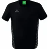 Erima Kinder T-Shirt Essential Team schwarz-grau