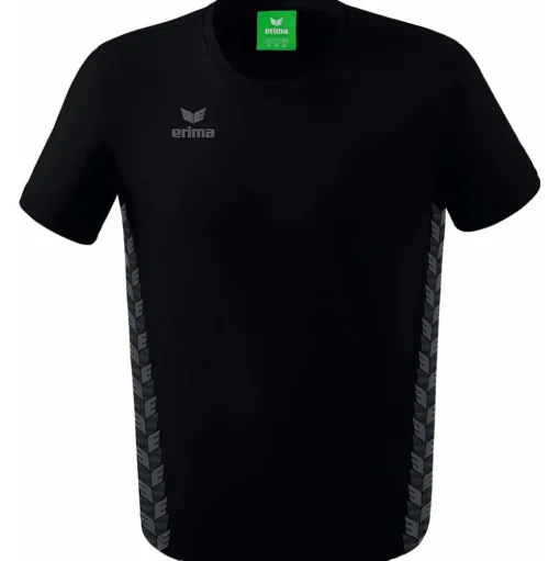 Erima Kinder T-Shirt Essential Team schwarz-grau