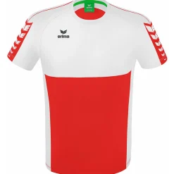 Erima Kinder T-Shirt Six Wings rot-weiß