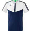 Erima Kinder T-Shirt Squad weiß-blau-grau