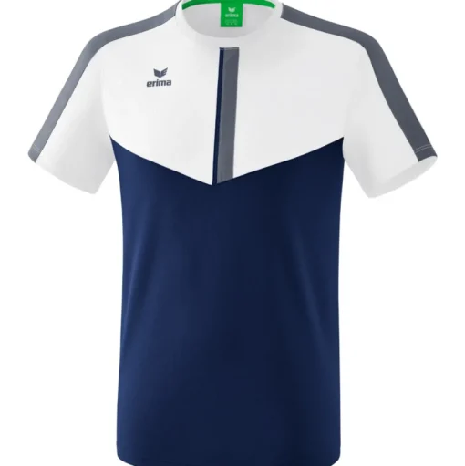 Erima Kinder T-Shirt Squad weiß-blau-grau