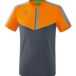 Erima Kinder T-Shirt Squad orange-grau