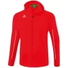 erima LIGA STAR Trainingsjacke mit Kapuze rot/weiß