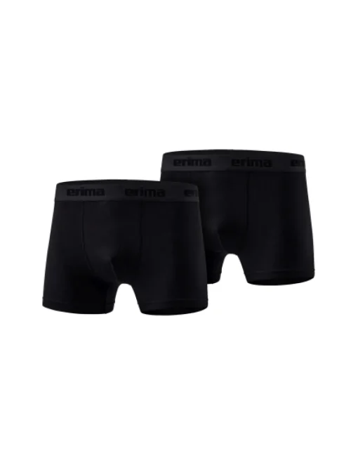 erima 2-Pack Boxershorts schwarz