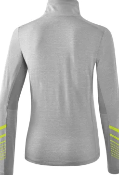Erima Race Line 2.0 Damen Langarm Laufshirt grau melange