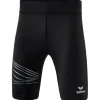 erima RACING Lauftight kurz schwarz
