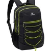 Erima Rucksack Squad schwarz-grün
