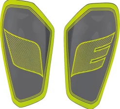 Erima Schienbeinschoner Flex Guard lime schwarz