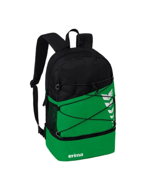 Erima SIX WINGS Rucksack smaragd/schwarz