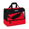 erima SIX WINGS Sporttasche mit Bodenfach rot/schwarz