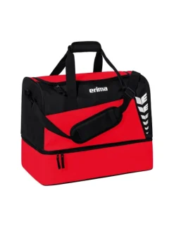 erima SIX WINGS Sporttasche mit Bodenfach rot/schwarz
