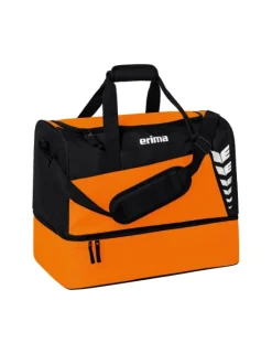 erima SIX WINGS Sporttasche mit Bodenfach orange/schwarz
