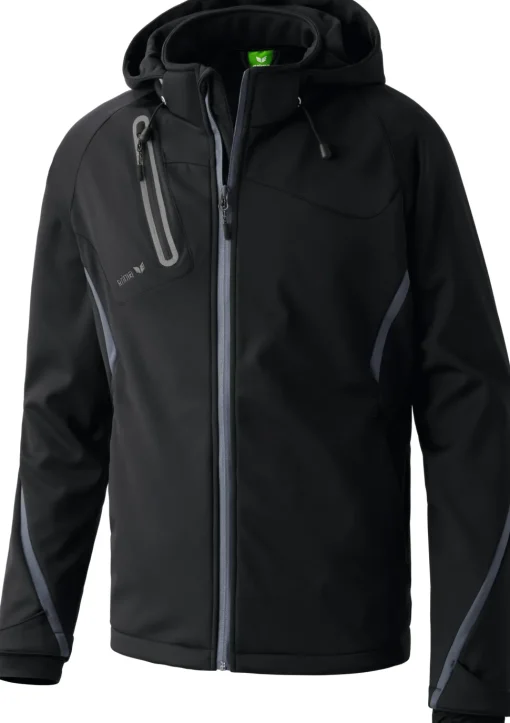 Erima Softshelljacke Function schwarz/anthrazit