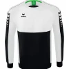Erima Sweatshirt Six Wings schwarz-weiß