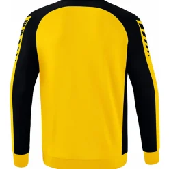 Erima Sweatshirt Six Wings gelb-schwarz