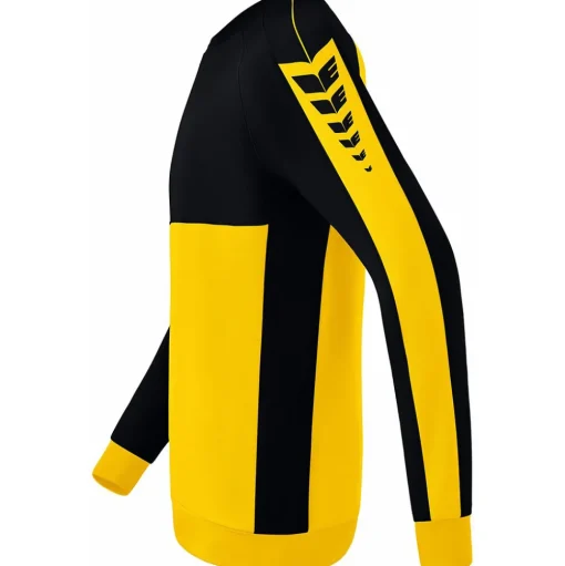 Erima Sweatshirt Six Wings gelb-schwarz
