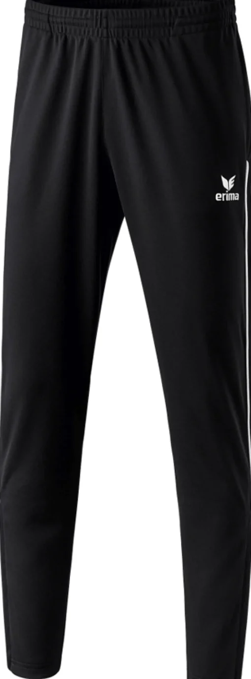 Erima Trainingshose mit Wadeneinsatz/Piping 2.0 schwarz