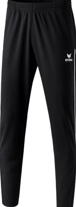 Erima Trainingshose mit Wadeneinsatz/Piping 2.0 schwarz
