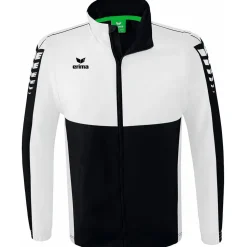 Erima Trainingsjacke Six Wings m.abnehmbaren Ärmeln schwarz