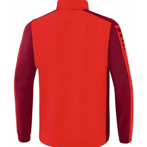 Erima Trainingsjacke Six Wings m.abnehmbaren Ärmeln rot