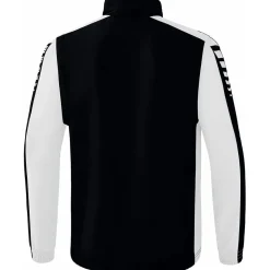 Erima Trainingsjacke Six Wings m.abnehmbaren Ärmeln schwarz