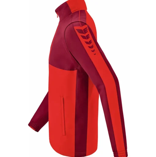 Erima Trainingsjacke Six Wings m.abnehmbaren Ärmeln rot