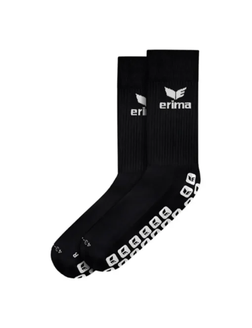 Erima Trainingssocke GRIP schwarz/grau