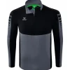Erima Trainingstop Six Wings grau-schwarz