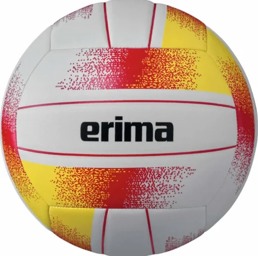 Erima Volleyball Allround Gr.5 weiß-rot-gelb