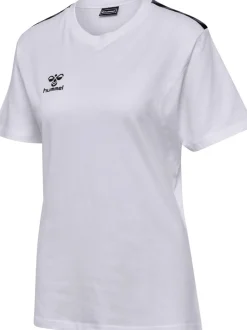 Hummel Hmlauthentic 24 Co T-Shirt S/S Woman white