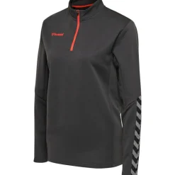 Hummel Hmlauthentic 24 Half Zip Sweatshirt Woman asphalt