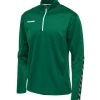 Hummel Hmlauthentic 24 Kids Half Zip Sweatshirt evergreen