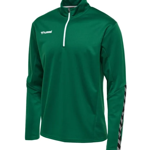 Hummel Hmlauthentic 24 Kids Half Zip Sweatshirt evergreen