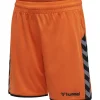 Hummel Hmlauthentic 24 Kids Poly Shorts tangerine