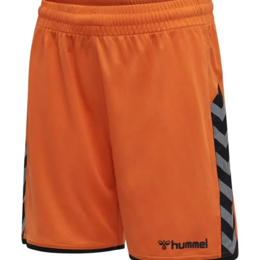 Hummel Hmlauthentic 24 Kids Poly Shorts tangerine