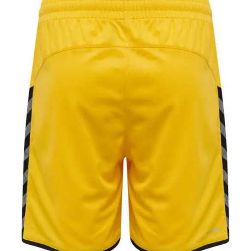 Hummel Hmlauthentic 24 Kids Poly Shorts sports yellow/black